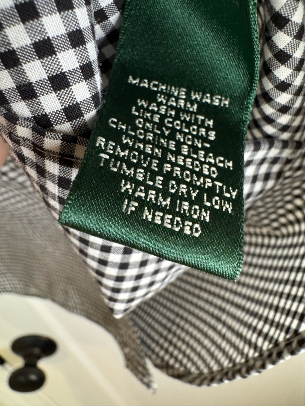 Lauren Ralph Lauren Gingham Top - Picture 4 of 5